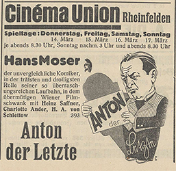 Zeitungsanoce