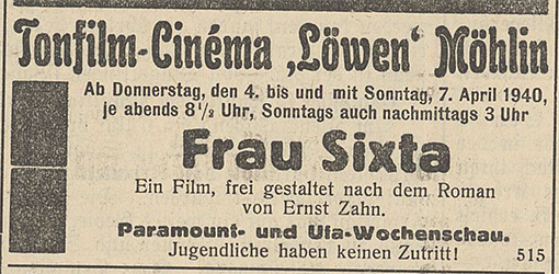 Zeitungsanoce